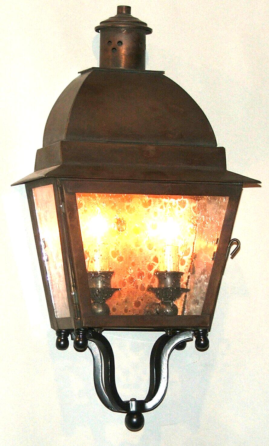 St. Charles Wall Lantern - Model No. O2417G | Copper ...